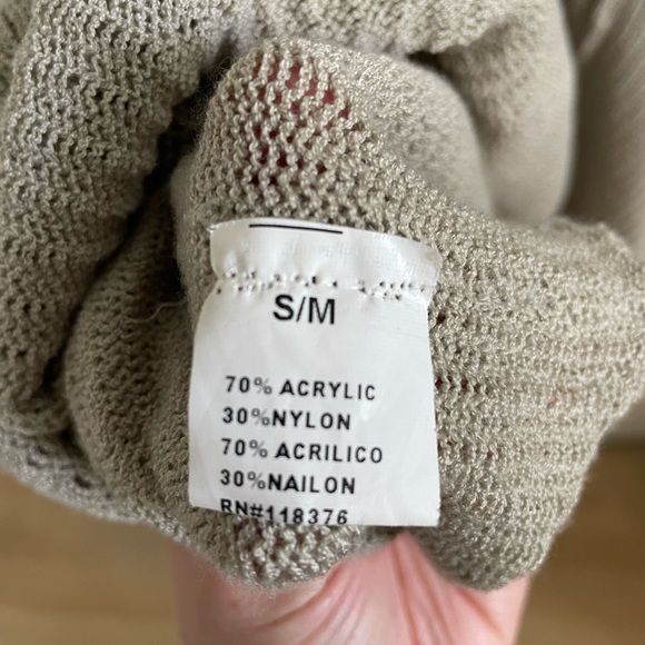 Sheer knit boho steampunk tank dress - Picture 4 of 11